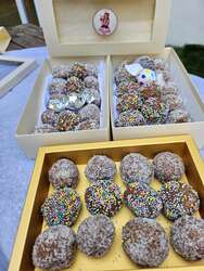 כדורי שוקולד מעוצבים