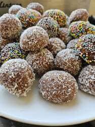 כדורי שוקולד מעוצבים