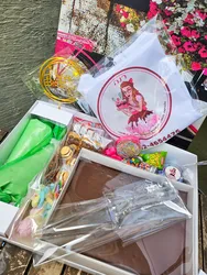 ערכת יצירה לקישוט ועיצוב מיני עוגת גן