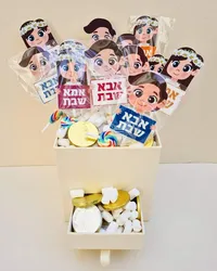 ערכת יצירה להכנת סוכריות מעוצבות- 12 יחידות- זוגית/ משפחתית