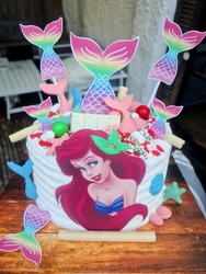 מארז קומפלט לקישוט עוגה מעוצבת עגולה