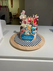 מארז קומפלט לקישוט עוגה מעוצבת עגולה