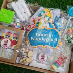 מארז קומפלט לקישוט עוגה מעוצבת עגולה