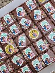 עוגת גן מחולקת