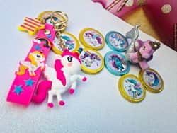 מטבעות שוקולד, חד קרן מעוצב ומחזיק מפתחות חד קרן