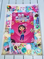 עוגות גן עם דף סוכר, קצפת ואלמנטים