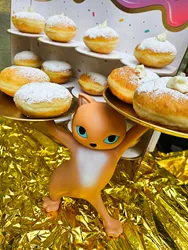 פסל להגשה חתול