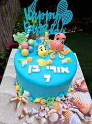 עוגות מעוצבות בצק סוכר